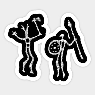 Danheim petroglyph Sticker